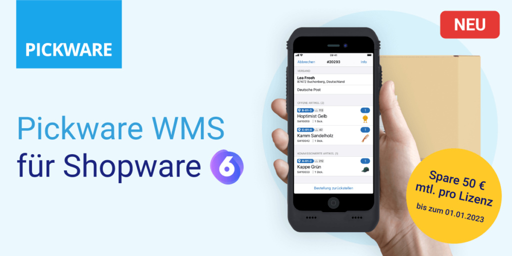 Release Pickware WMS Shopware 6